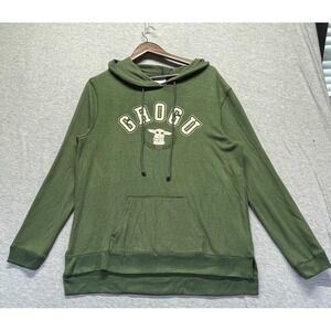 Activ Pro My Mood Collection Hoodie Mens XL Green Graphic Print Grogu Star Wars